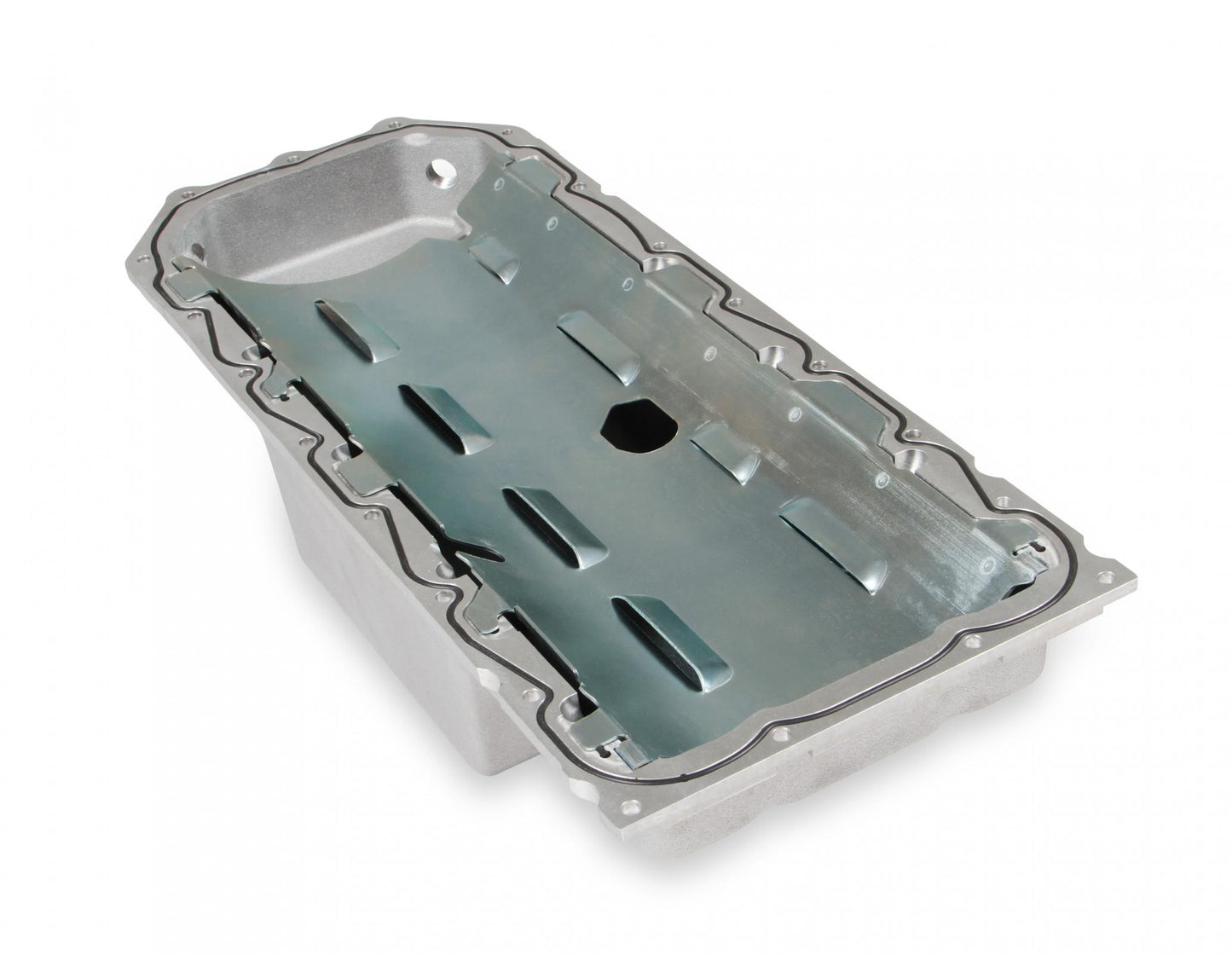 Gen III Hemi Swap Oil Pan Mid-Sump VVT Fits VVT Gen III Hemi Engines 2009-up 5.7L & 2011-up 6.4L Engines Mid-Sump Design Fits 1963-1974 Mopar A-Body, B-Body, C-Body & E-Body Holley-18