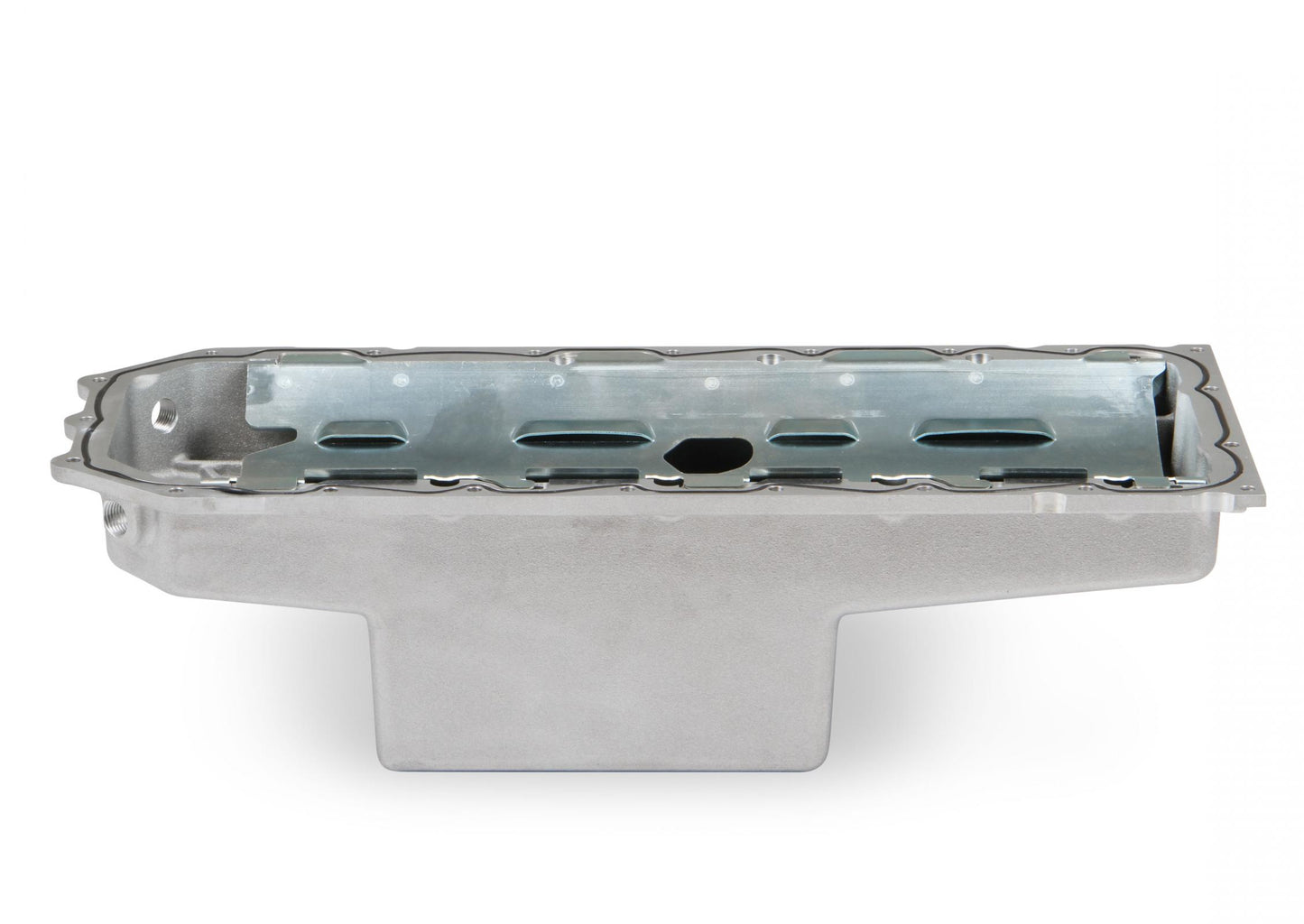 Gen III Hemi Swap Oil Pan Mid-Sump VVT Fits VVT Gen III Hemi Engines 2009-up 5.7L & 2011-up 6.4L Engines Mid-Sump Design Fits 1963-1974 Mopar A-Body, B-Body, C-Body & E-Body Holley-19