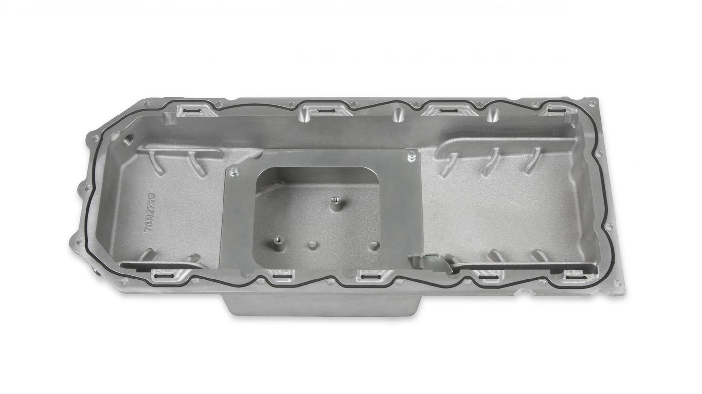 Gen III Hemi Swap Oil Pan Mid-Sump VVT Fits VVT Gen III Hemi Engines 2009-up 5.7L & 2011-up 6.4L Engines Mid-Sump Design Fits 1963-1974 Mopar A-Body, B-Body, C-Body & E-Body Holley-3