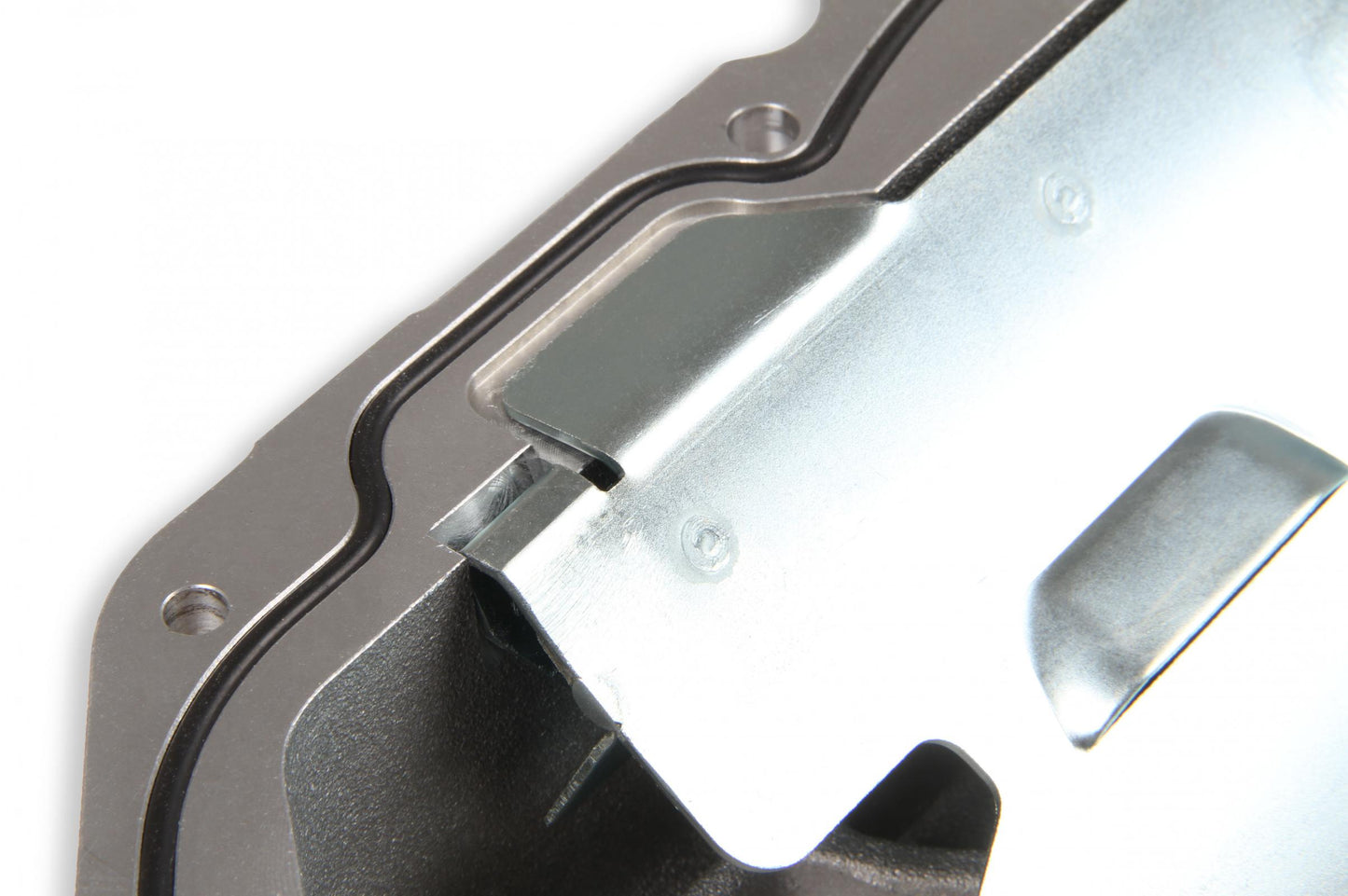 Gen III Hemi Swap Oil Pan Mid-Sump VVT Fits VVT Gen III Hemi Engines 2009-up 5.7L & 2011-up 6.4L Engines Mid-Sump Design Fits 1963-1974 Mopar A-Body, B-Body, C-Body & E-Body Holley-6