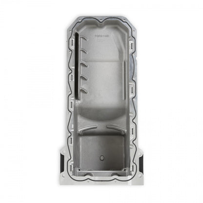 Gen III Hemi Swap Oil Pan Black Fits Gen III Hemi Hellcat Engines 2015-Up 6.2L Supercharged Engines Rear-Sump Design Fits Most Trucks Holley-5