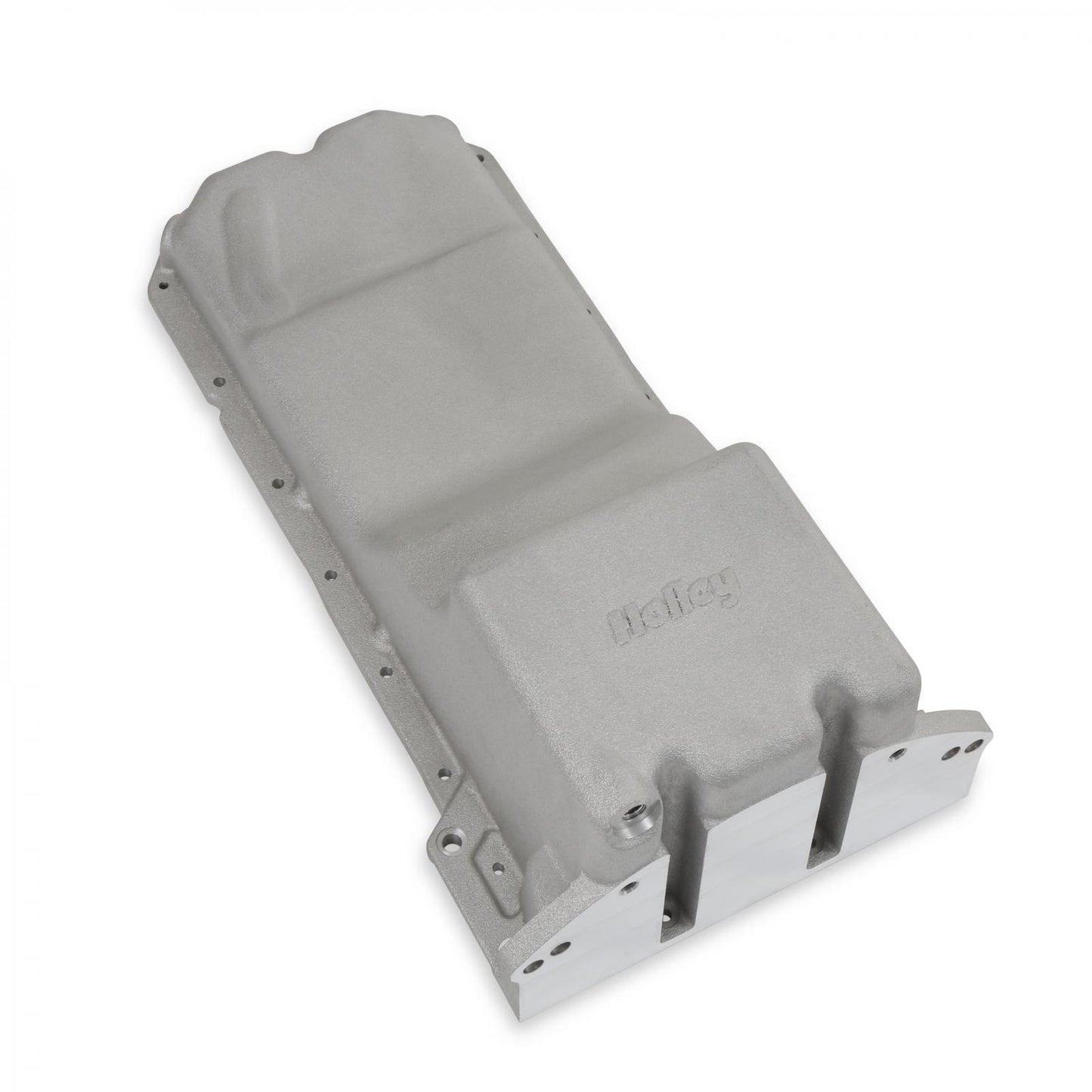 Gen III Hemi Swap Oil Pan Natural Fits Gen III Hemi Hellcat Engines 2015-up 6.2L Supercharged Engines Rear-Sump Design Fits Most Trucks Holley-1