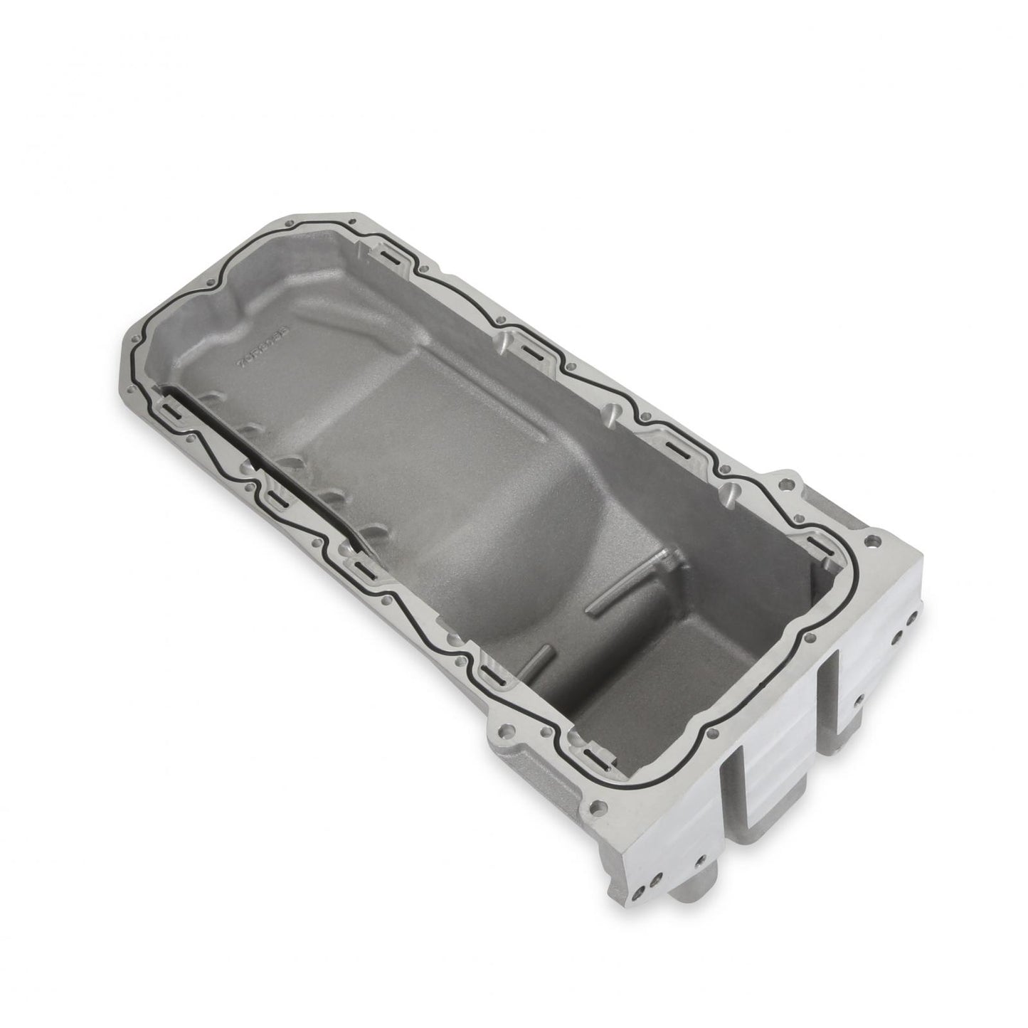 Gen III Hemi Swap Oil Pan Natural Fits Gen III Hemi Hellcat Engines 2015-up 6.2L Supercharged Engines Rear-Sump Design Fits Most Trucks Holley-2