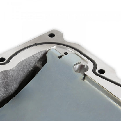 Gen III Hemi Swap Oil Pan Mid-Sump Hellcat Black Fits Gen III Hemi Hellcat Engines 2015-up 6.2L Supercharged Engines Mid-Sump Design Fits 1963-1974 Mopar A-Body, B-Body, C-Body & E-Body Holley-19