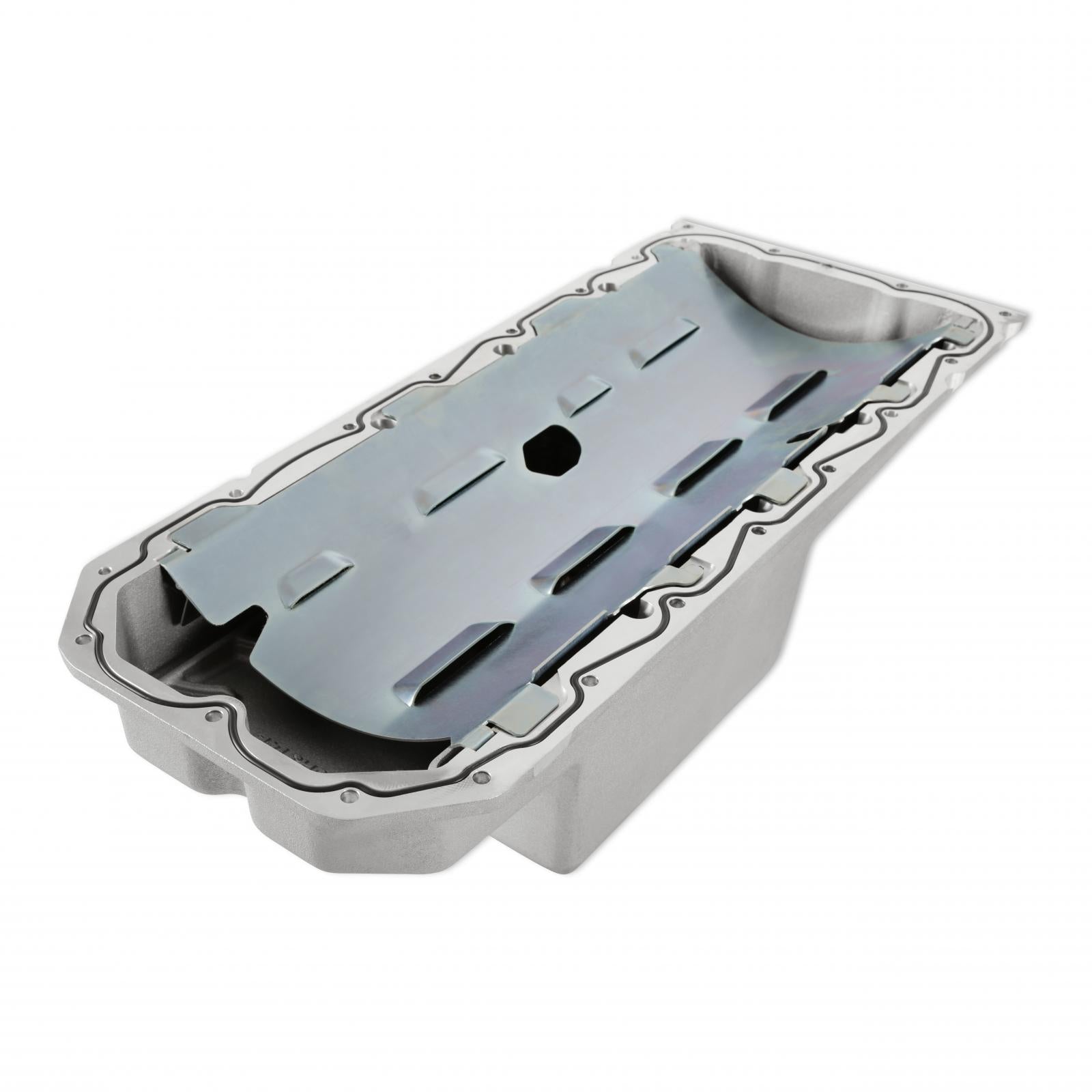 Gen III Hemi Swap Oil Pan Mid-Sump Hellcat Natural Fits Gen III Hemi Hellcat Engines 2015-up 6.2L Supercharged Engines Mid-Sump Design Fits 1963-1974 Mopar A-Body, B-Body, C-Body & E-Body Holley-12