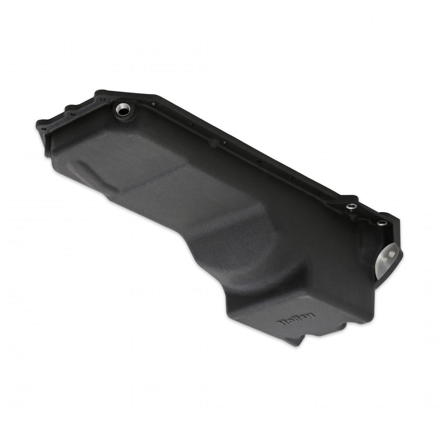 Gen III Hemi Swap Oil Pan Rear-Sump Black VVT Fits VVT Gen III Hemi Engines 2009-up 5.7L & 2011-up 6.4L Engines Rear-Sump Design Fits Most Trucks Black Finish Holley-8