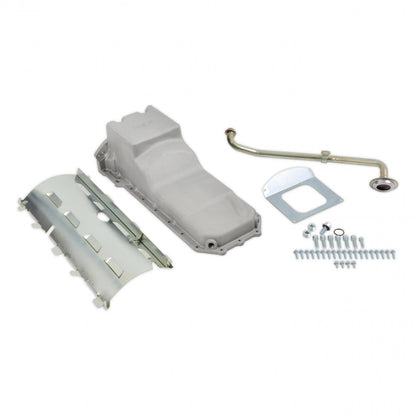Gen III Hemi Swap Oil Pan Rear-Sump Natural VVT Fits VVT Gen III Hemi Engines 2009-up 5.7L & 2011-up 6.4L Engines Rear-Sump Design Fits Most Trucks Holley-7