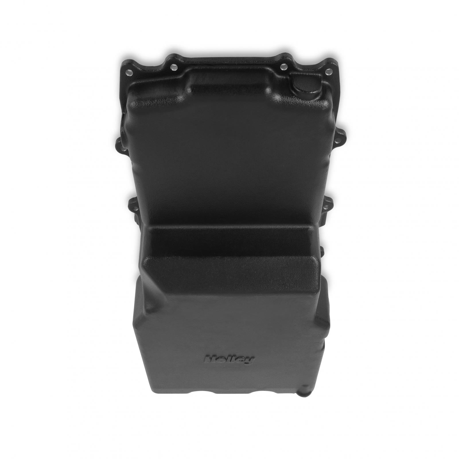 Cast Aluminum Rear Sump Oil Pan Ford Coyote Swap Black Fits Gen 1 and 2 Coyote Engines in 1953-1979 Ford F100, F150, and F250 2WD Trucks Holley-3