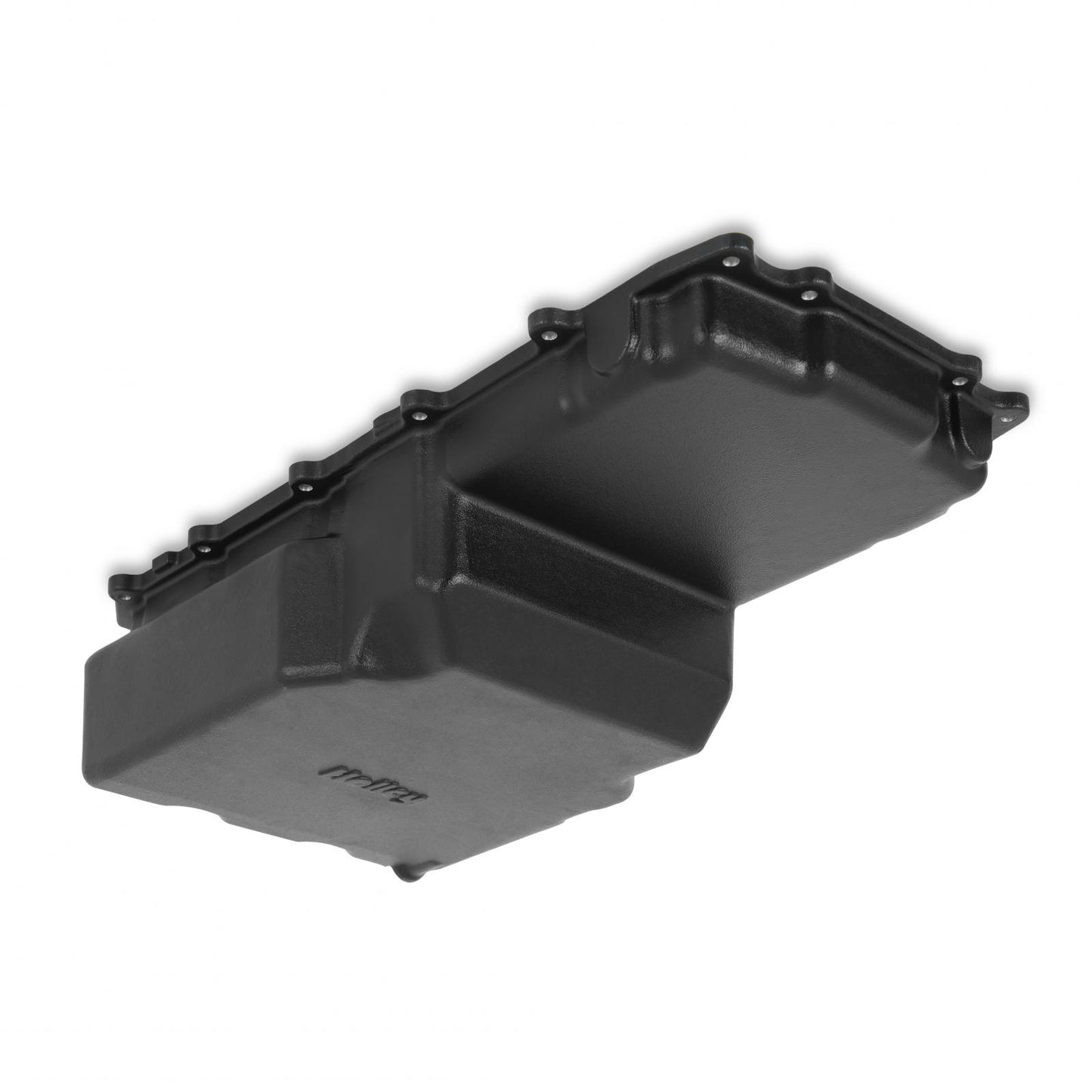 Cast Aluminum Rear Sump Oil Pan Ford Coyote Swap Black Fits Gen 1 and 2 Coyote Engines in 1953-1979 Ford F100, F150, and F250 2WD Trucks Holley-5