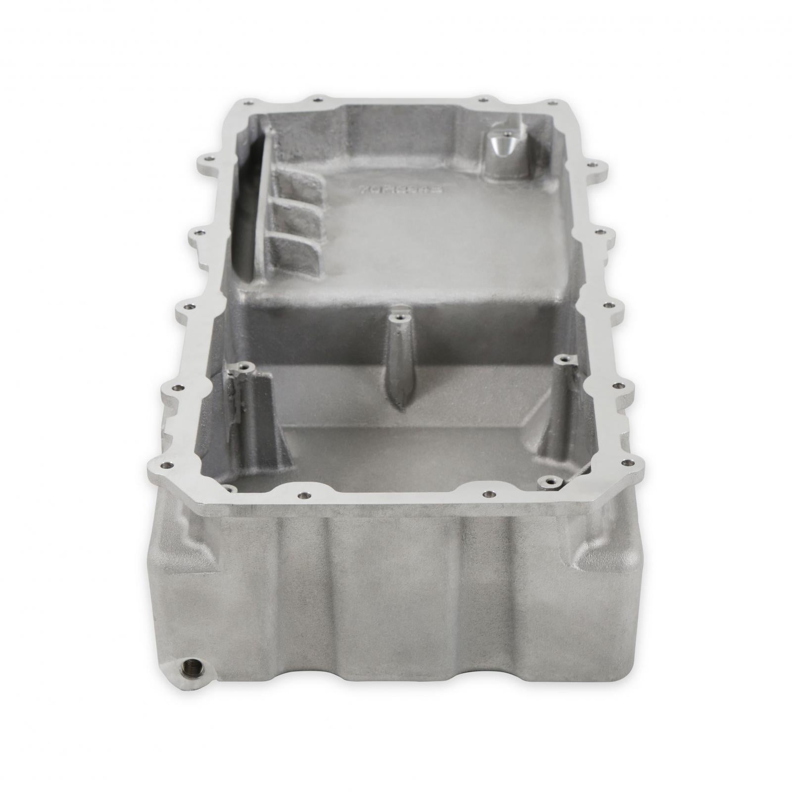 Cast Aluminum Rear Sump Oil Pan Ford Coyote Swap Fits Gen 1 and 2 Coyote Engines in 1953-1979 Ford F100, F150, and F250 2WD Trucks Holley-4