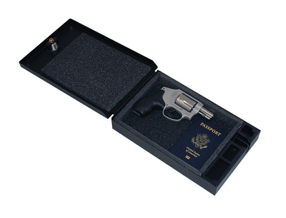 Portable Safe For Full-Size Pistols Universal Black Includes Cable Products Tuffy Security-8