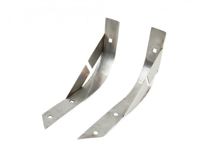 Jeep CJ Rear Body Guard Pair 55-86 CJ Polished Silver Kentrol-2