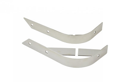 Jeep CJ Rear Body Guard Pair 55-86 CJ Polished Silver Kentrol-3