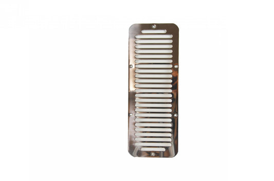 Jeep CJ5 Hood Vent 55-77 CJ5 Polished Silver Kentrol-1
