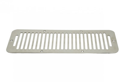 Jeep CJ Hood Vent 78-86 CJ Polished Silver Kentrol-1