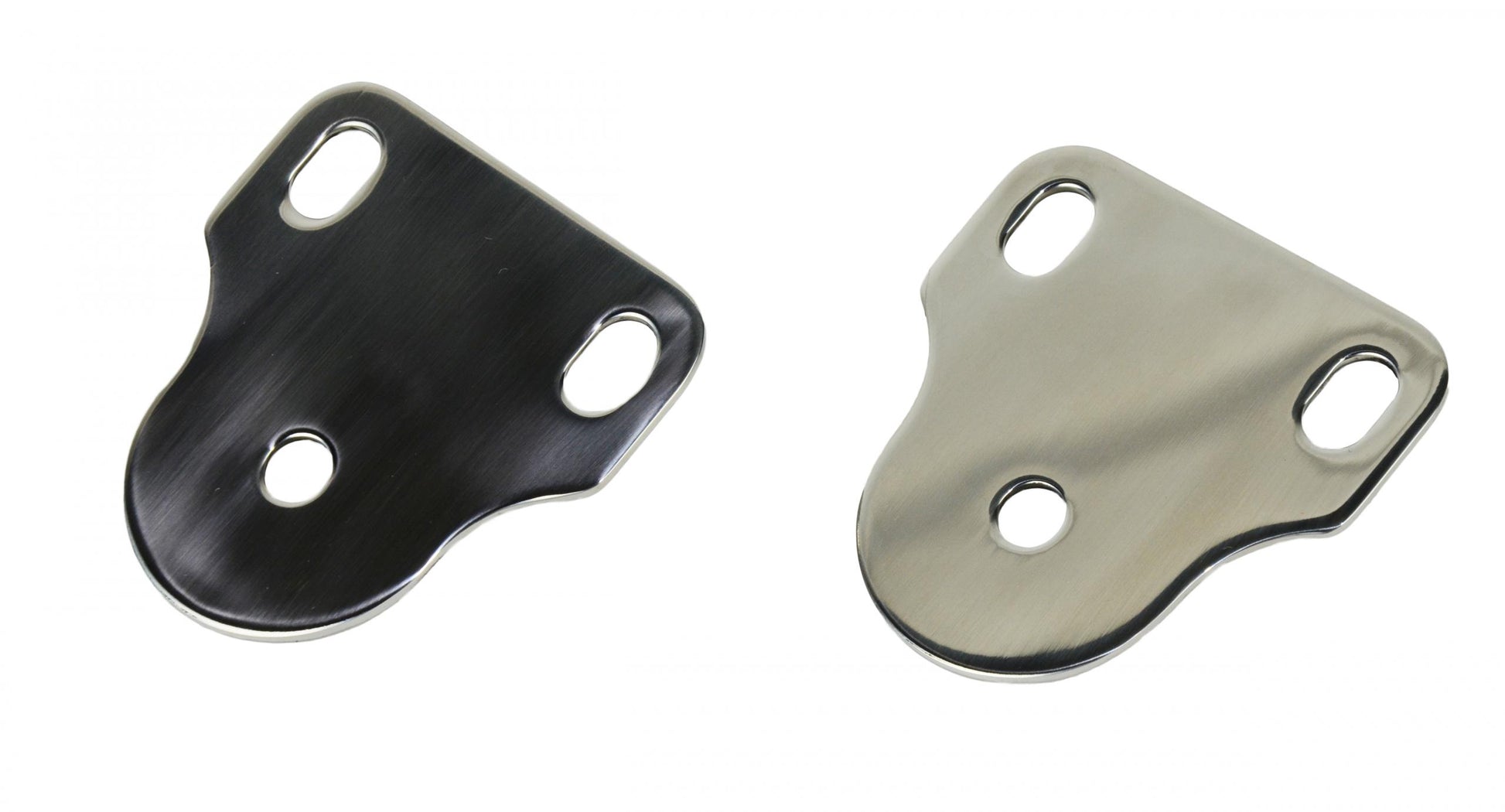 Kentrol Jeep CJ/YJ Interior Windshield Brackets Pair 76-95 CJ and Wrangler YJ Polished Silver Kentrol