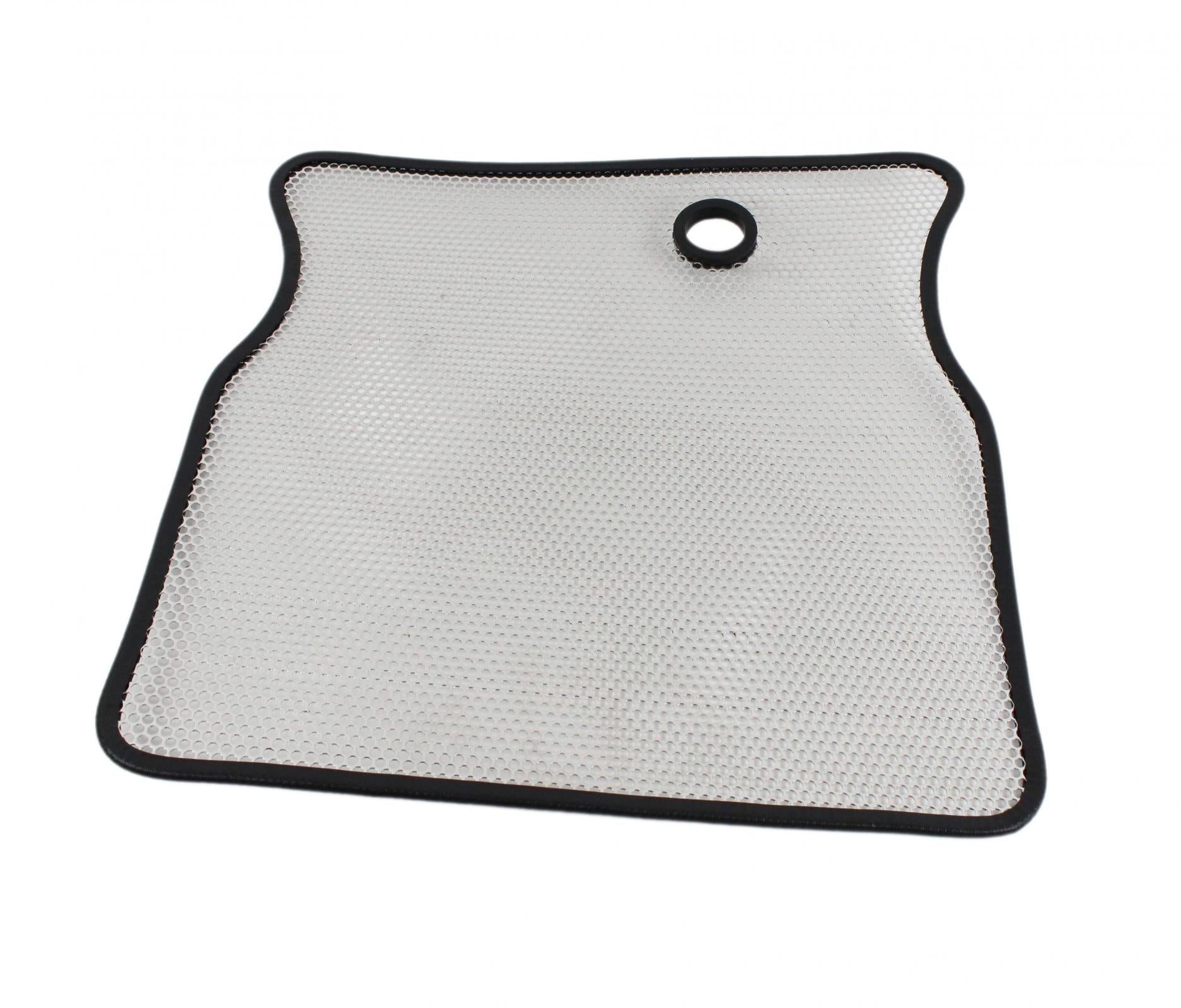 Jeep CJ Bug Shield 55-86 CJ Polished Silver Kentrol-1
