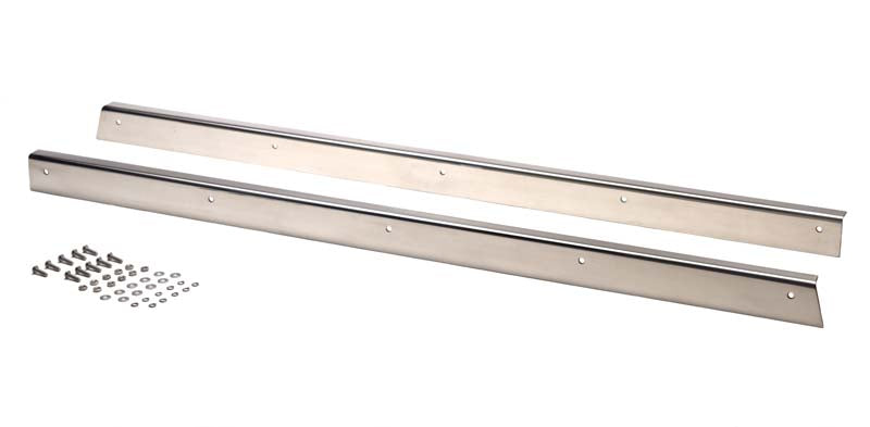 Kentrol Jeep CJ5 Rocker Guards Pair 55-83 CJ5 Polished Silver Kentrol