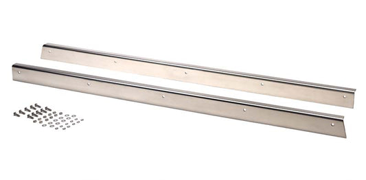 Kentrol Jeep CJ5 Rocker Guards Pair 55-83 CJ5 Polished Silver Kentrol