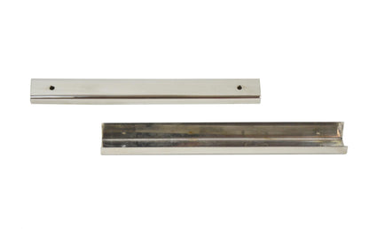 Jeep CJ5 Entry Guards Pair 55-83 CJ5 Polished Silver Kentrol-1