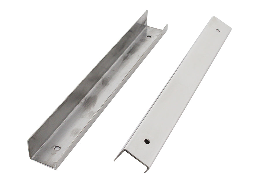 Kentrol Jeep CJ5 Entry Guards Pair 55-83 CJ5 Polished Silver Kentrol