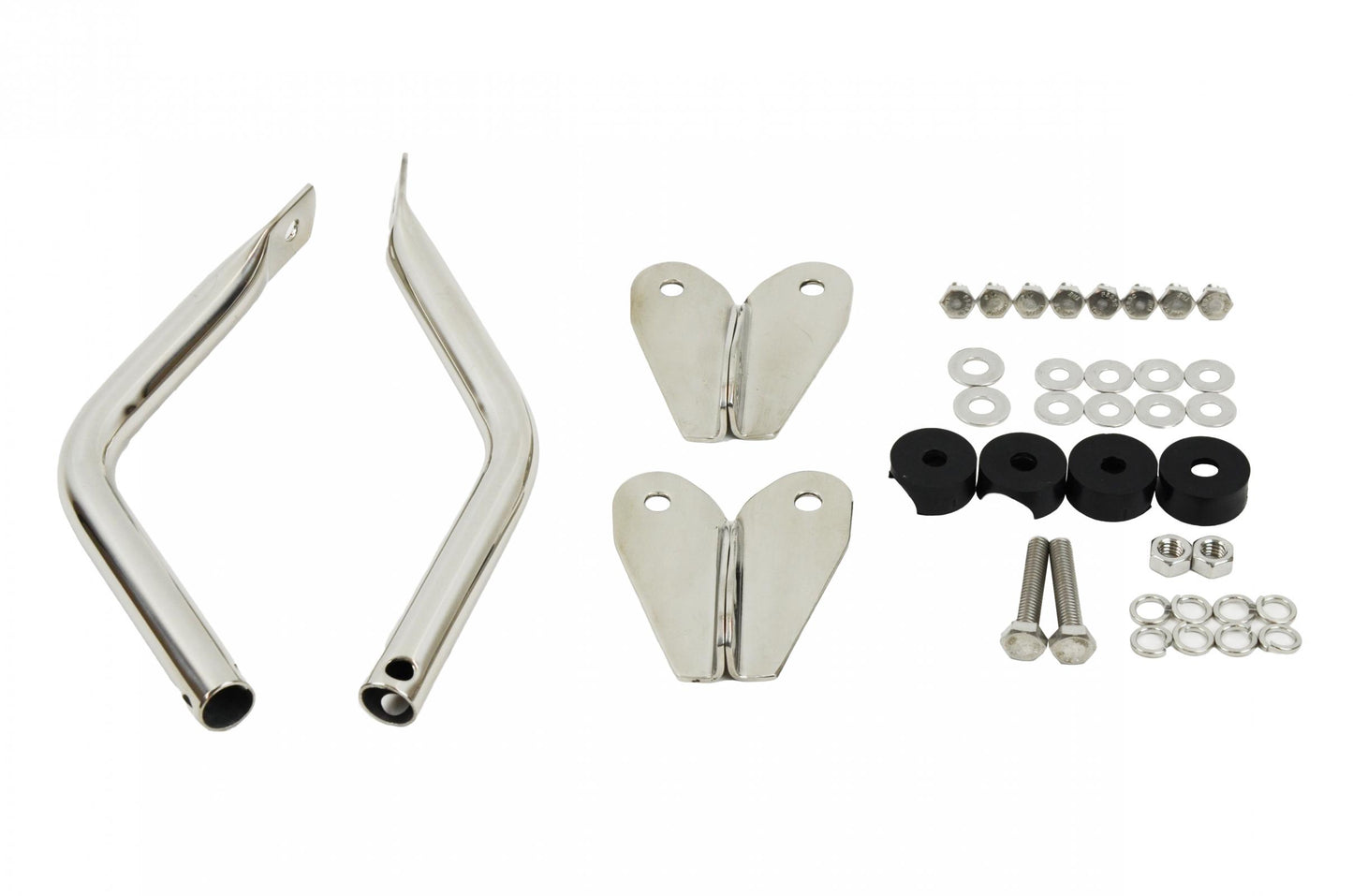 Kentrol Jeep CJ Mirror Kit Pair 55-86 CJ Polished Silver Kentrol