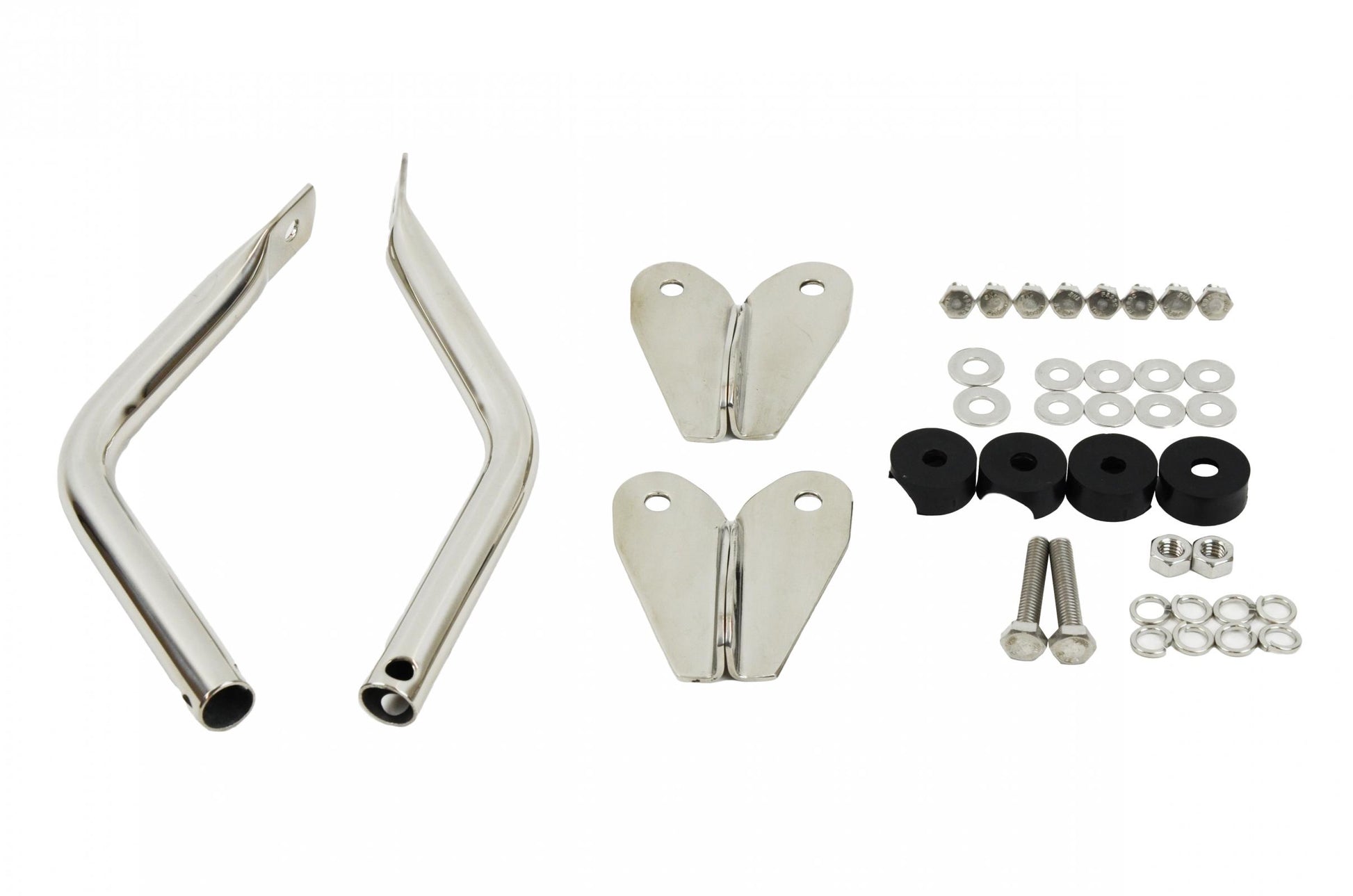 Kentrol Jeep CJ Mirror Kit Pair 55-86 CJ Polished Silver Kentrol