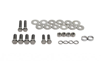 Jeep CJ Grill Guard 55-86 CJ Polished Silver Kentrol-4