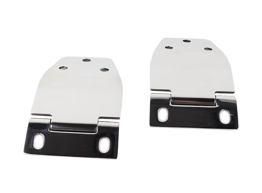 Kentrol Jeep CJ7 Liftgate Hinge Pair 77-86 CJ7 Polished Silver Kentrol