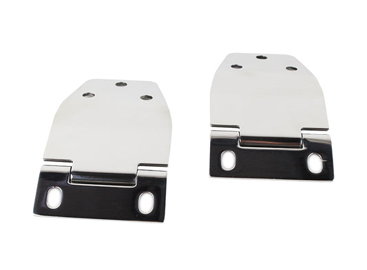 Jeep CJ7 Liftgate Hinge Pair 77-86 CJ7 Polished Silver Kentrol-1