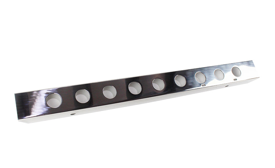 Kentrol Jeep CJ 42 Inch Front Bumper with holes 45-86 CJ Polished Silver Kentrol