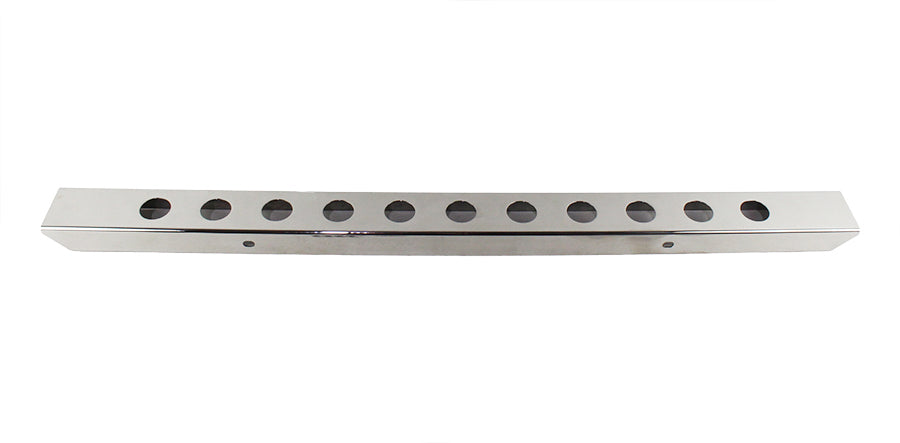 Kentrol Jeep CJ 54 Inch Front Bumper with holes (No License Plate Holes) 45-86 CJ Polished Silver Kentrol