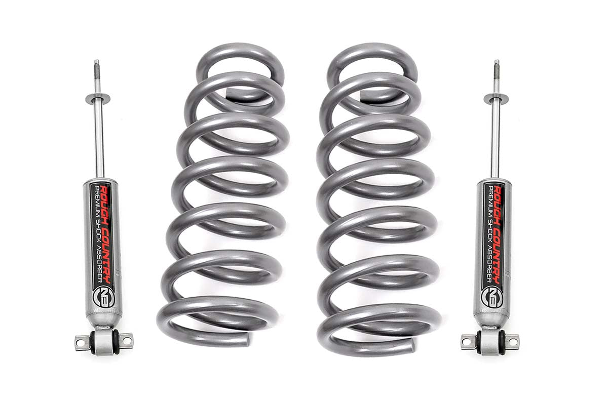 2 Inch Leveling Coil Springs 09-18 RAM 1500 2WD V8 Models Rough Country