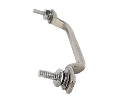Jeep YJ Footman Loop 87-95 Wrangler TJ Polished Silver Kentrol-3