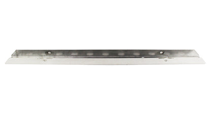 Jeep YJ 54 Inch Front Bumper with holes 87-95 Wrangler TJ Polished Silver Kentrol-2