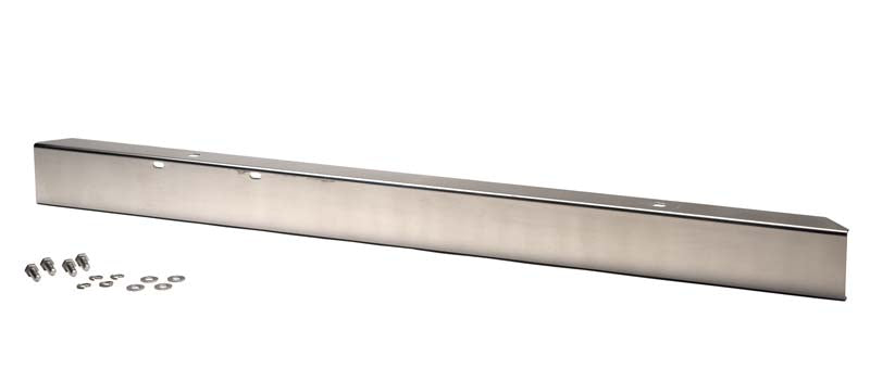 Kentrol Jeep YJ 54 Inch Front Bumper Without Holes (No License Plate Holes) 87-95 Wrangler TJ Polished Silver Kentrol