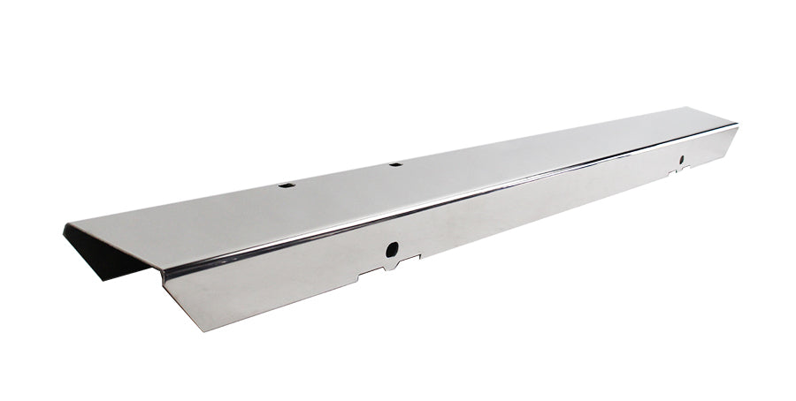 Kentrol Jeep YJ 54 Inch Front Bumper Without Holes (No License Plate Holes) 87-95 Wrangler TJ Polished Silver Kentrol