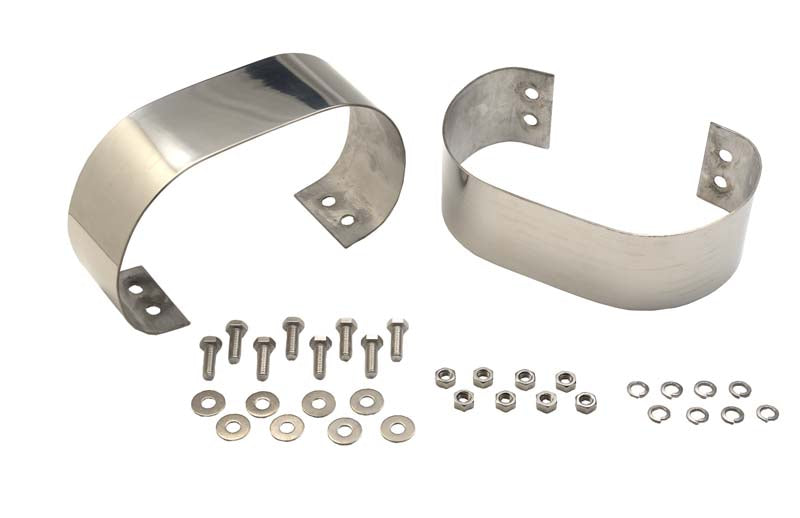 Kentrol Jeep CJ/YJ Bumperettes Pair 76-95 CJ and Wrangler YJ Polished Silver Kentrol