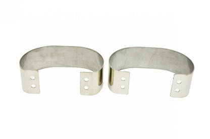 Jeep CJ/YJ Bumperettes Pair 76-95 CJ and Wrangler YJ Polished Silver Kentrol-2