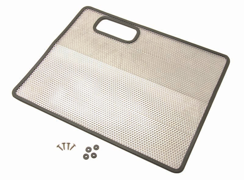 Kentrol Jeep YJ Bug Shield 87-95 Wrangler TJ Polished Silver Kentrol