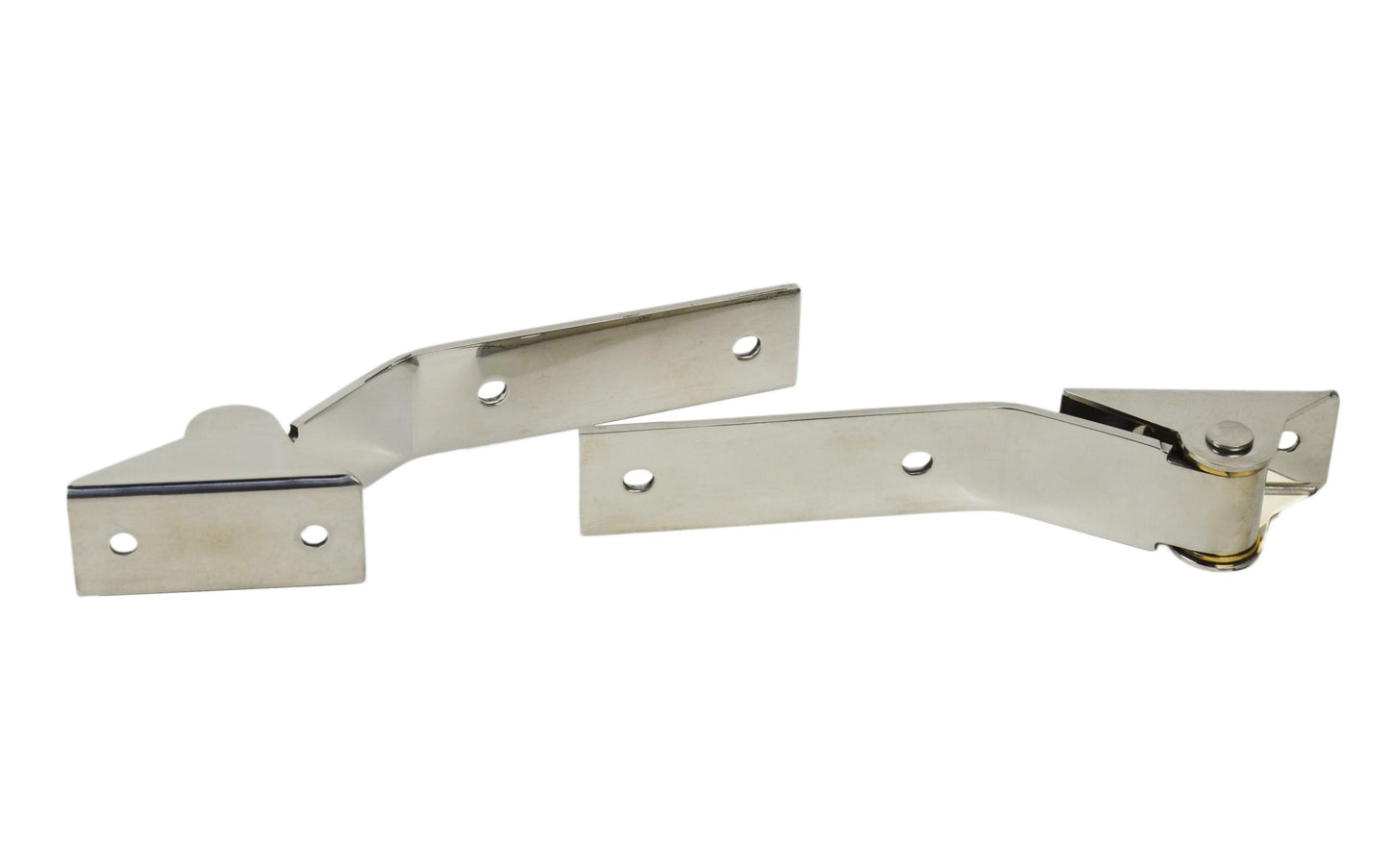 Kentrol Jeep YJ Tailgate Hinge Pair 87-95 Wrangler TJ Polished Silver Kentrol