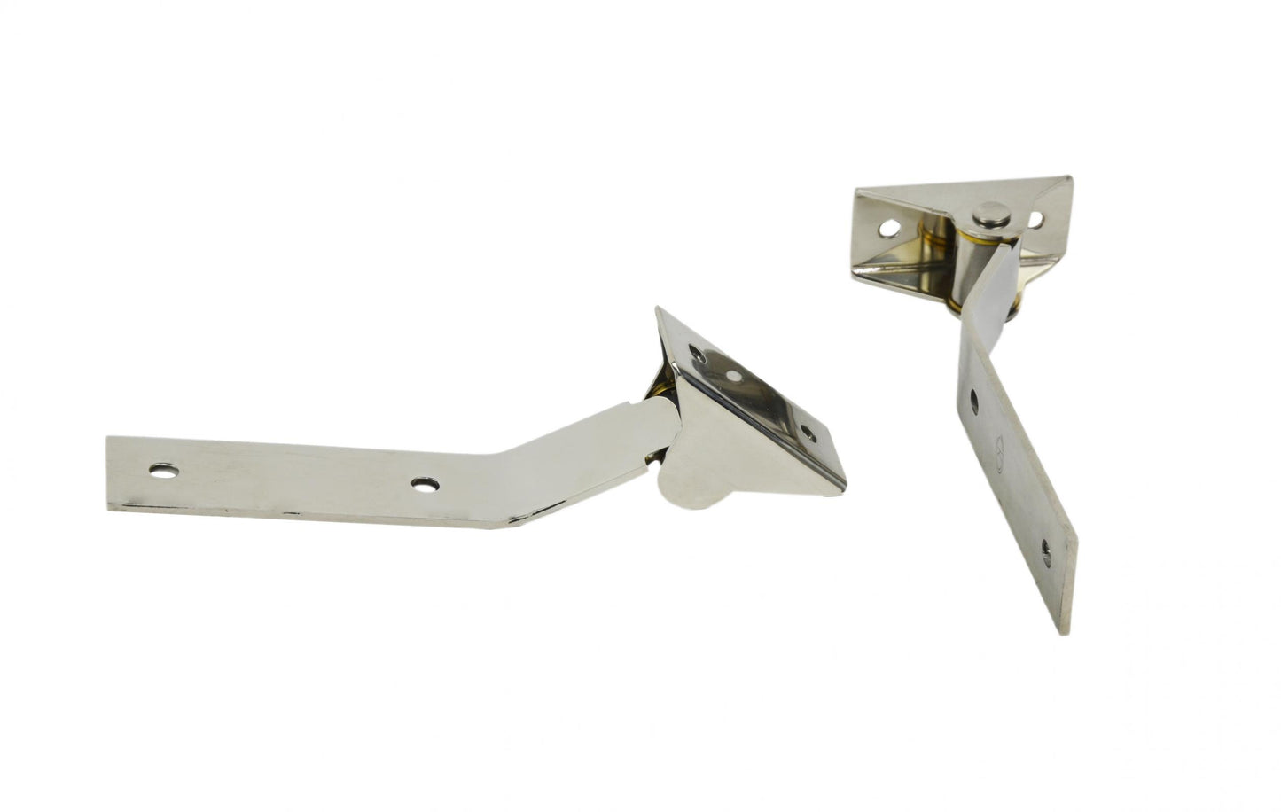 Kentrol Jeep YJ Tailgate Hinge Pair 87-95 Wrangler TJ Polished Silver Kentrol