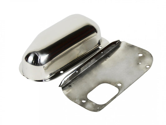 Kentrol Jeep CJ Wiper Motor Cover 76-86 CJ Polished Silver Kentrol