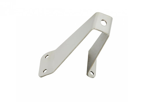 Jeep CJ/YJ Tailgate Tire Stop 76-95 CJ and Wrangler YJ Polished Silver Kentrol-1