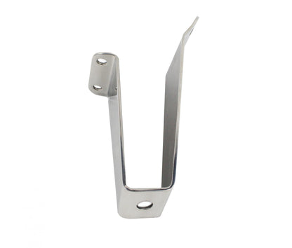 Jeep CJ/YJ Tailgate Tire Stop 76-95 CJ and Wrangler YJ Polished Silver Kentrol-3
