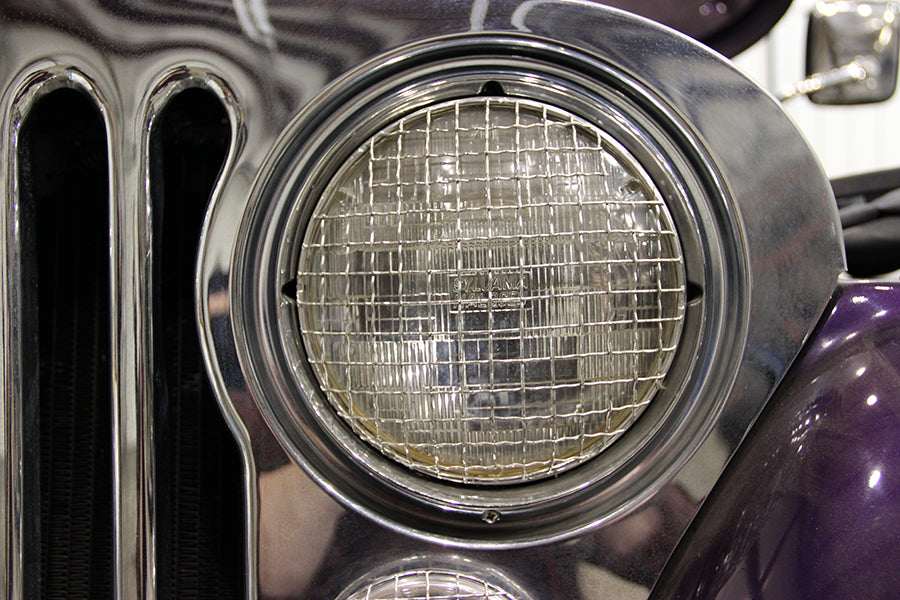 Kentrol Jeep CJ Wire Mesh Guard Set 6 Pieces 76-86 CJ Polished Silver Kentrol