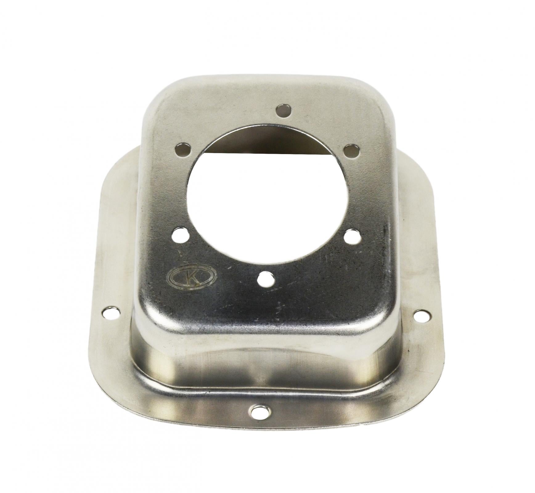 Kentrol Jeep CJ/YJ Gas Filler Neck 78-95 CJ and Wrangler YJ Polished Silver Kentrol