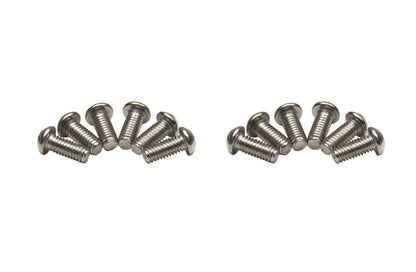 Jeep CJ/YJ Hardtop Door Hinge Set Without Mirror Holes 4 Pieces 76-93 CJ and Wrangler YJ Polished Silver Kentrol-4