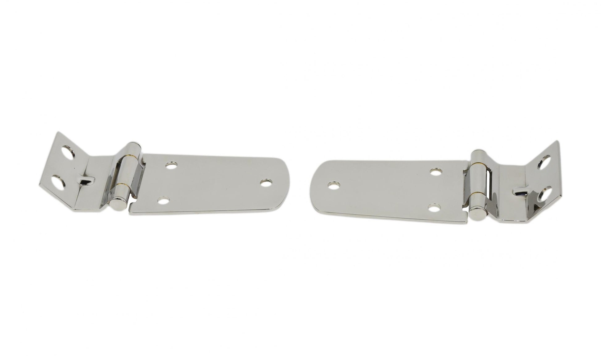 Kentrol Jeep TJ Hood Hinge Pair 97-06 Wrangler TJ Polished Silver Kentrol