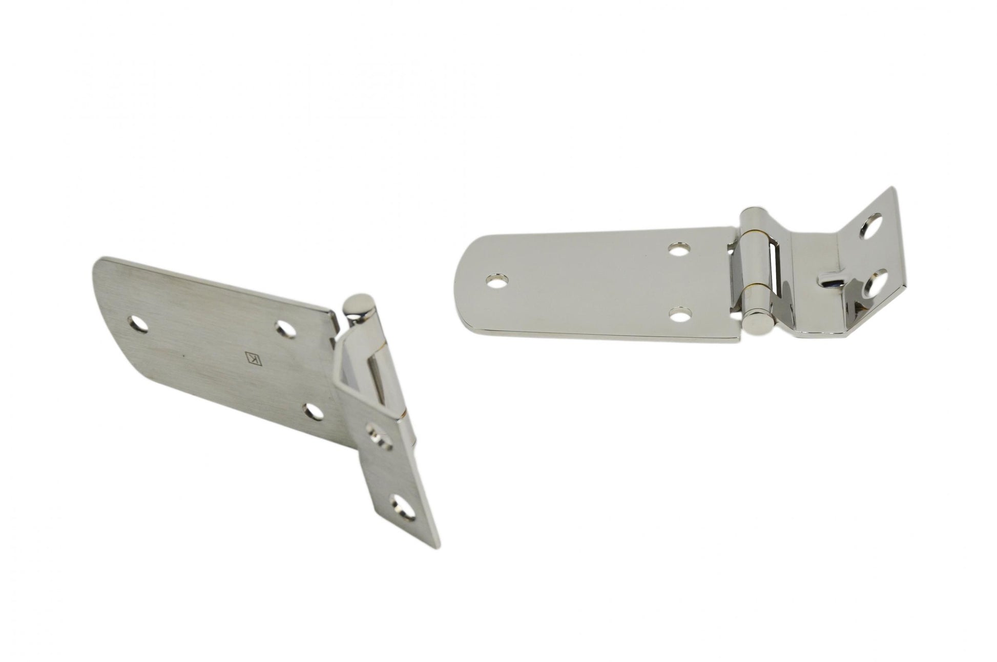 Kentrol Jeep TJ Hood Hinge Pair 97-06 Wrangler TJ Polished Silver Kentrol